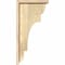 Ekena Millwork New Brighton Rough Sawn Corbel w/Backplate, Douglas Fir, 6"W x 12"D x 24"H COR06X12X24NEB01RDF - alternate 2